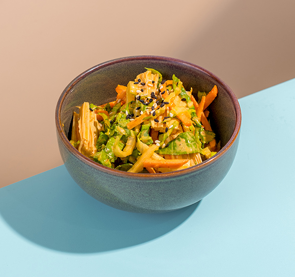 Фото Салат со спаржей и овощами