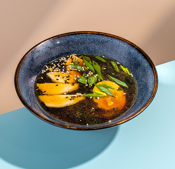 Фото Мисо суп с курицей